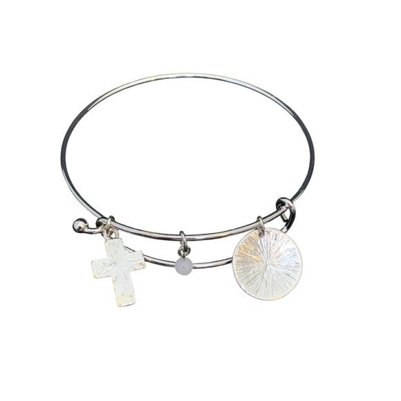 New Avon Precious Charms Bracelet Religious Collection Truly Blessed (1647) - Picture 4 of 5